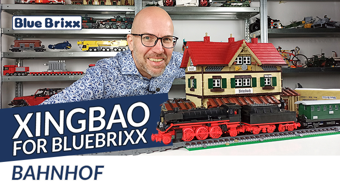 Youtube: Bahnhof von Xingbao for BlueBrixx - 4.762 Teile Eisenbahnromantik!