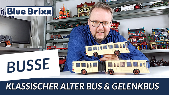 Youtube: Klassischer alter Bus & Gelenkbus von BlueBrixx