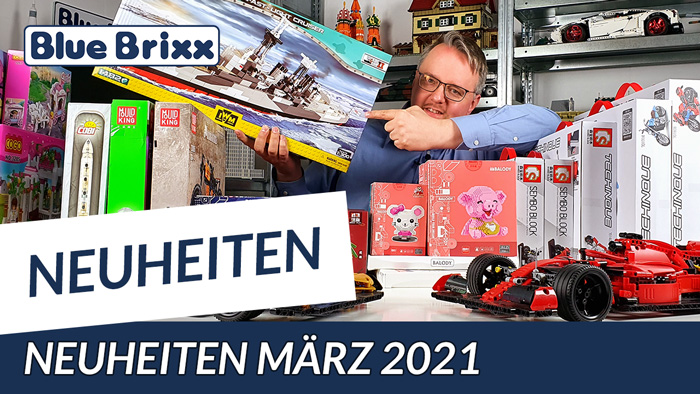 Youtube: Neuheiten bei BlueBrixx - viele neue Sets eingetroffen!