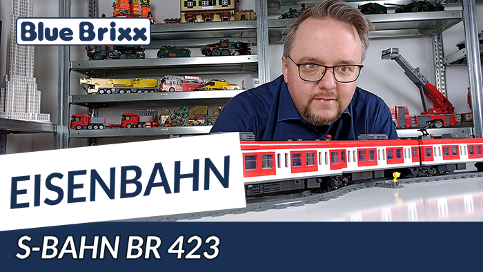 Youtube: S-Bahn BR 423 von BlueBrixx - motorisierbar und 1,33 Meter lang!