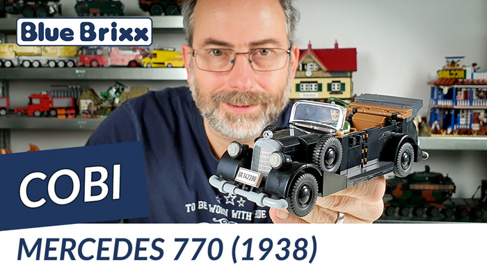 Youtube: Mercedes 770 (1938) von Cobi @ BlueBrixx