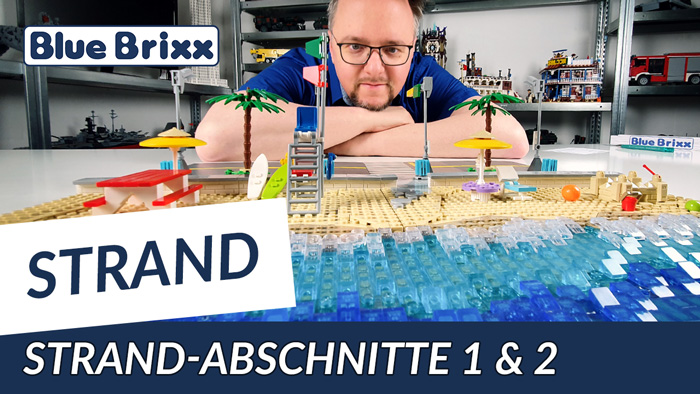 Youtube: Strandabschnitt 1 & 2 von BlueBrixx - Urlaub am Steinemeer!