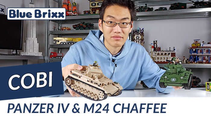 Panzerkampfwagen IV Ausf. G & Panzer U.S. Army M24 Chaffee von Cobi @ BlueBrixx