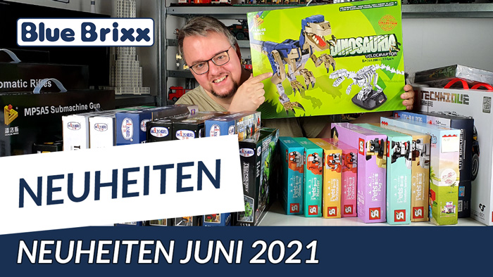 Youtube: Neuheiten bei BlueBrixx - viel Neues Anfang Juni eingetroffen!