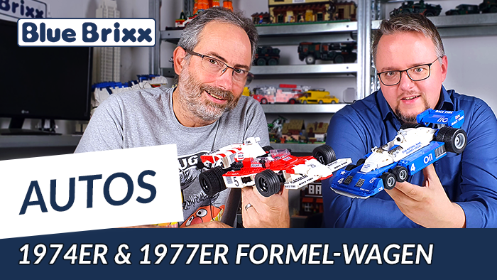 Formel Wagen 74er & 77er von BlueBrixx - mit Ausblick auf weitere Modelle!