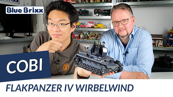 Youtube: Flakpanzer IV Wirbelwind von Cobi @ BlueBrixx