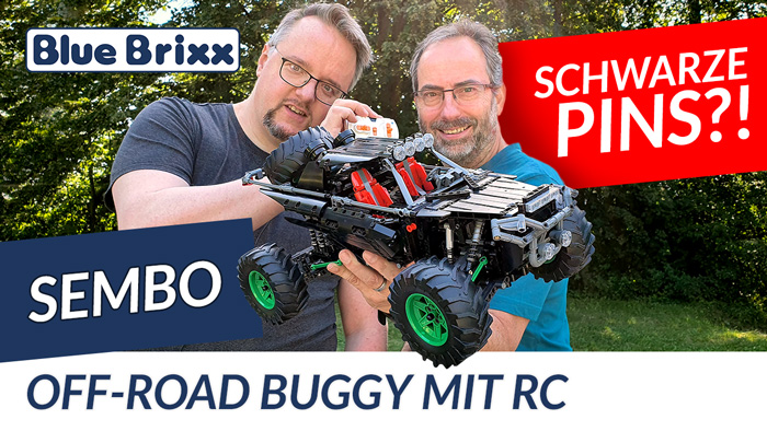 Youtube: Off-Road-Buggy von Sembo @ BlueBrixx - exklusiv mit schwarzen Pins!