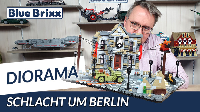 Diorama Schlacht um Berlin von BlueBrixx  @BlueBrixx Group ​