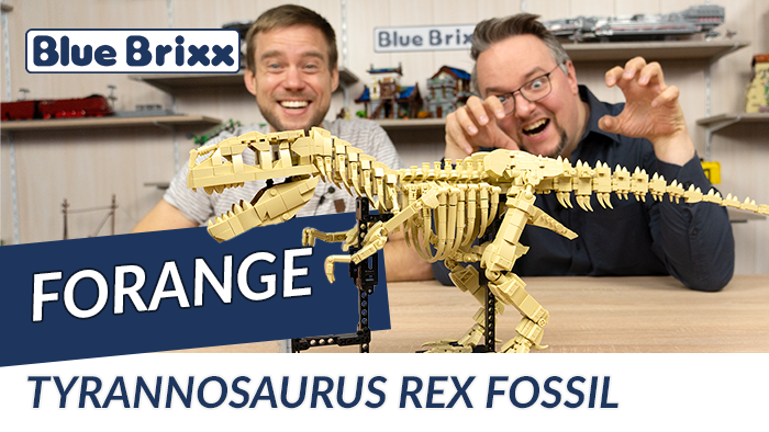 Youtube: Tyrannosaurus-Rex-Fossil von Forange @ BlueBrixx