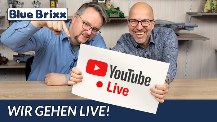 Youtube: BlueBrixx geht live - seid dabei am 21. Januar!