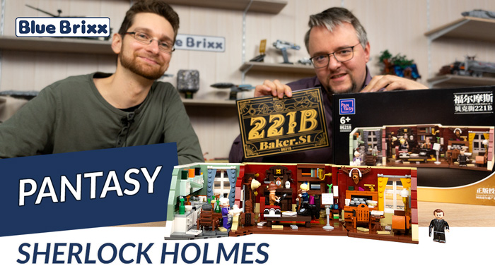 Zwei große Sherlock Holmes Fans stellen Euch heute ein neues Set von Pantasy. Detektivarbeit ist gefragt - Marco und Niklas schauen sich deswegen das Appartment in der 221B Baker Street ganz genau an. Sie nehmen alle Räumlichkeiten unter die Lupe und suchen nach Hinweisen aus den Büchern, Filmen und aus der Serie.