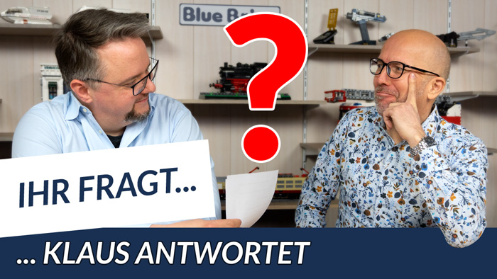 Youtube: Ihr fragt, Klaus antwortet - eine Fragerunde @ BlueBrixx mit Klaus und Marco!