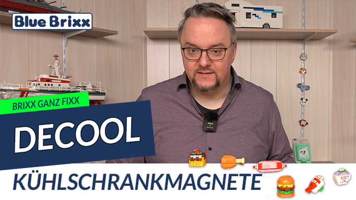 Youtube: Brixx ganz fixx: Kühlschrankmagnete von Decool @ BlueBrixx