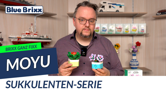 Youtube: Brixx ganz fixx: Sukkulenten-Sets von MoYu @ BlueBrixx