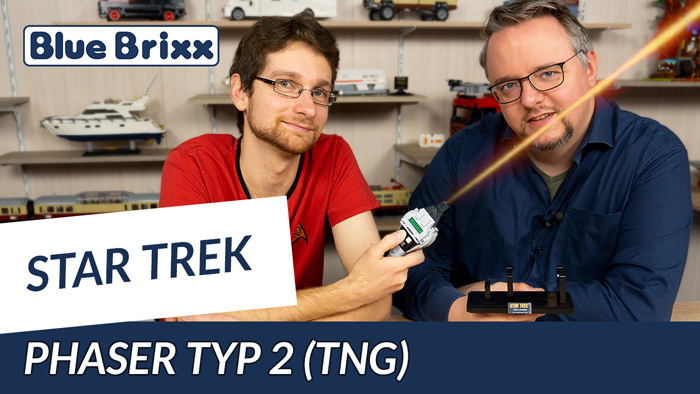 Youtube: Star Trek @ BlueBrixx - Phaser Typ 2 (TNG) von BlueBrixx Pro