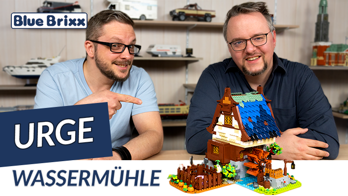 Youtube: Mittelalterliche Stadt - Wassermühle von UrGe @ BlueBrixx