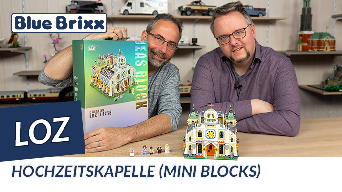 Youtube: Hochzeitskapelle von LOZ @ BlueBrixx - der schönste Tag aus Miniblocks!