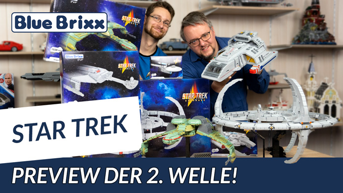 Star Trek @ BlueBrixx - Preview aller Modelle der zweiten Produktwelle!