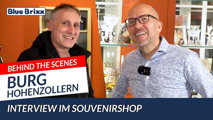 Youtube: Burg Hohenzollern @ BlueBrixx - Interview im Souvenirshop der Burg