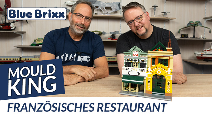 Youtube: Französisches Restaurant von Mould King @ BlueBrixx