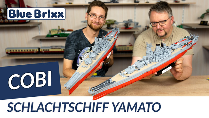 Schlachtschiff Yamato von Cobi @BlueBrixx - 2022 Neuauflage im Vergleich mit der älteren Version!