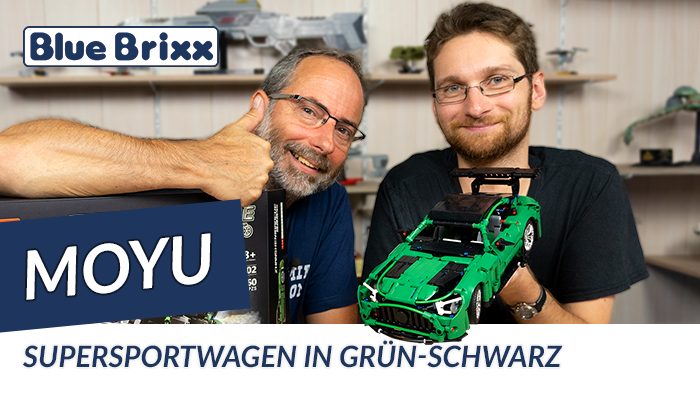 Supersportwagen in grün schwarz von MoYu