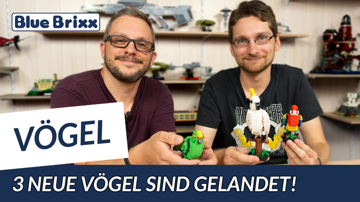 Sittich, Kakadu & Rosellasittich von BlueBrixx - die neuen Vögel sind gelandet!