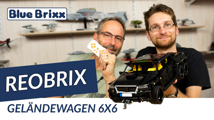 RC-Geländewagen 6x6 von Reobrix @BlueBrixx