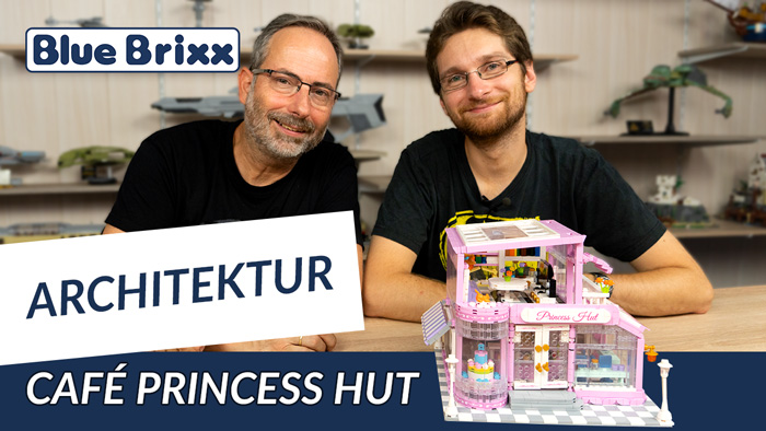 Café Princess Hut von BlueBrixx-Pro - eine modulare Konditorei mit großzügiger Inneneinrichtung!