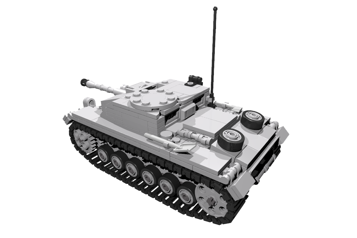 Tank - Can be combined with Lego - Sturmgeschuetz III - Panzer t38