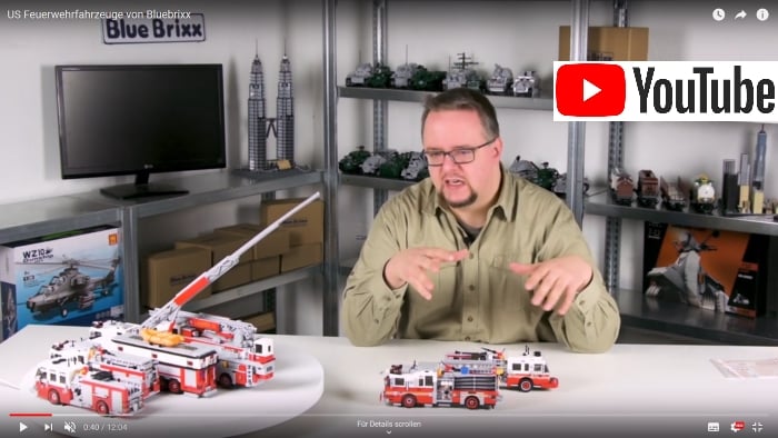 Bluebrixx Fire Engines Youtube