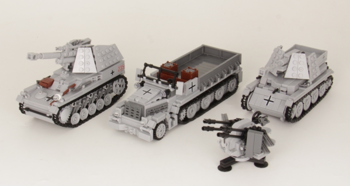 BlueBrixx CustomBricks Panzer