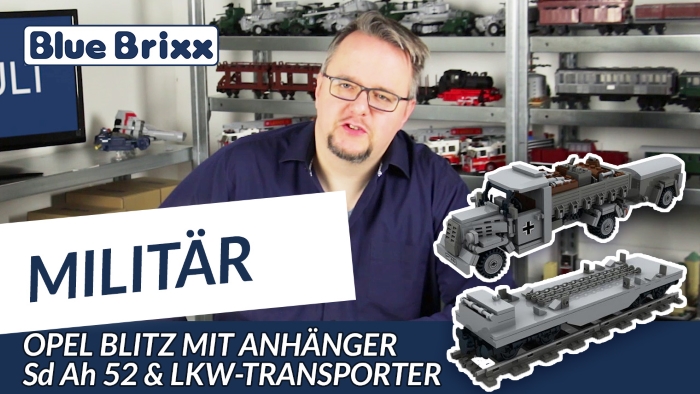 Youtube BlueBrixx Special Opel Blitz + LKW-Transporter