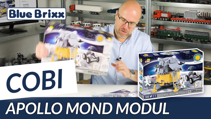 Youtube: Apollo lunar module by Cobi @ BlueBrixx