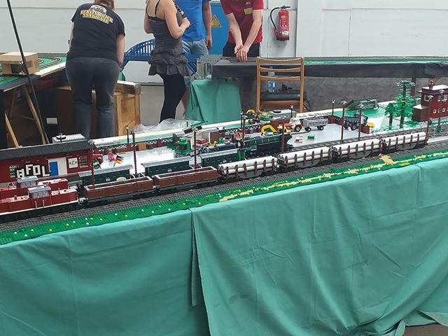 1st brick model railway meeting in Leipzig