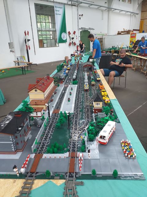 1st brick model railway meeting in Leipzig