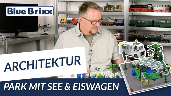 Youtube: Park mit See & Eiswagen von BlueBrixx - mit Outtake!