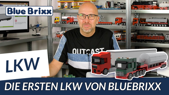 Youtube: Die ersten LKW von BlueBrixx sind da!