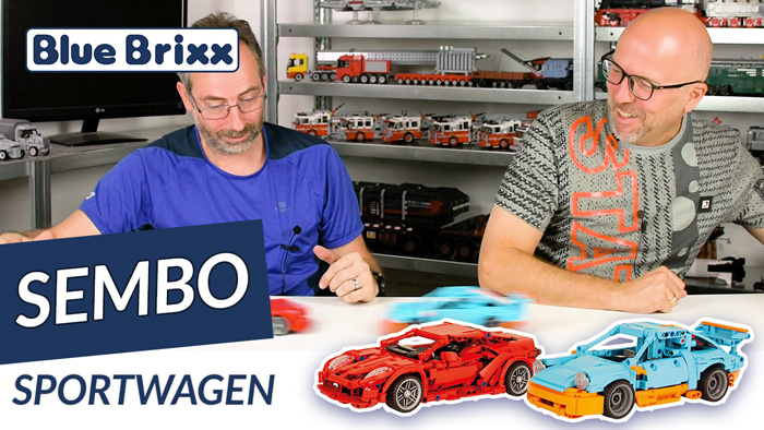 Youtube: Zwei Sportwagen von Sembo @ BlueBrixx