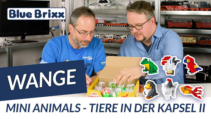 Youtube: Mini Animals - Tiere in der Kapsel von Wange @ BlueBrixx