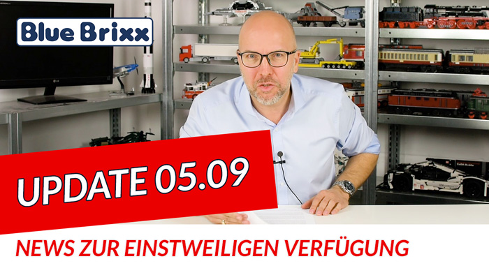 Youtube: Update vom 05.09. zur einstweiligen Verfügung von Lego