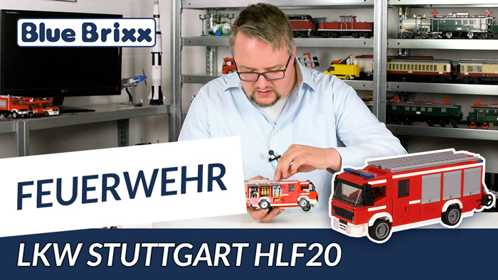 Youtube: Feuerwehrfahrzeug HLF 20 von BlueBrixx