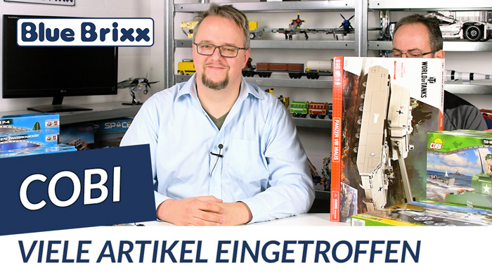 Youtube: Jede Menge Cobi-Artikel bei BlueBrixx eingetroffen!