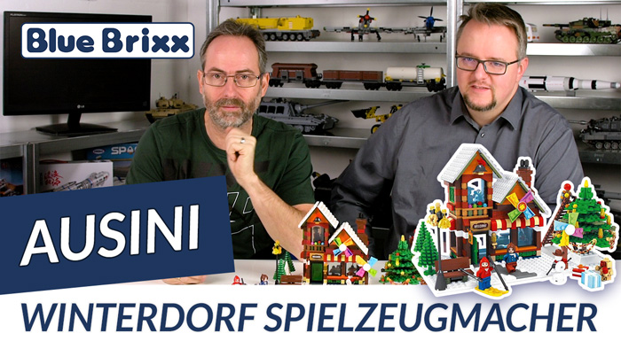 Youtube: Spielzeugmacher im Winterdorf von Ausini @ BlueBrixx