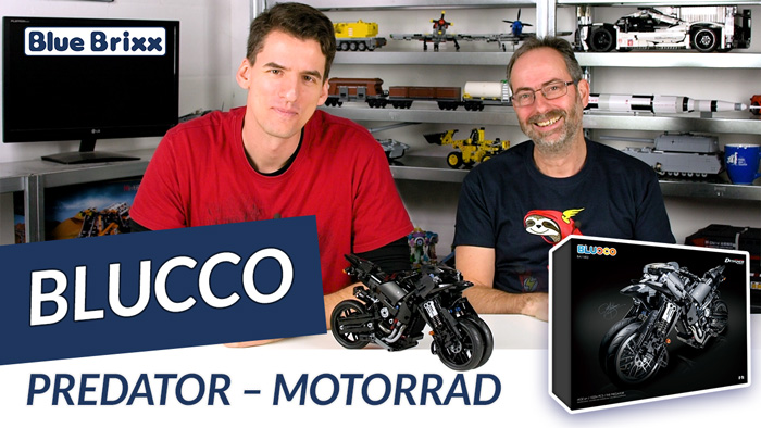 Youtube: Motorrad Predator von Blucco @ BlueBrixx - der Held der Steine baut Technic!