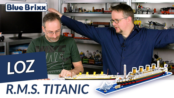 Youtube: RMS Titanic aus Diamond Blocks von LOZ @ BlueBrixx