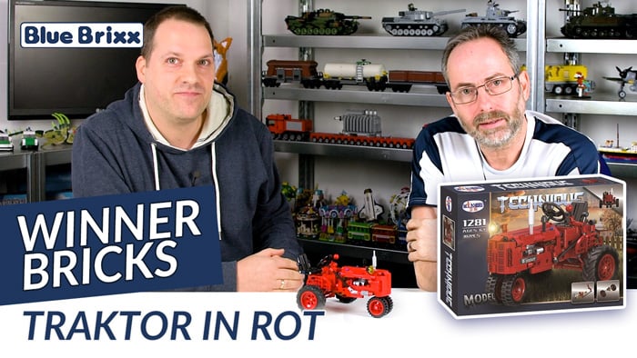 Youtube: Traktor in Rot von Winner Bricks @ BlueBrixx