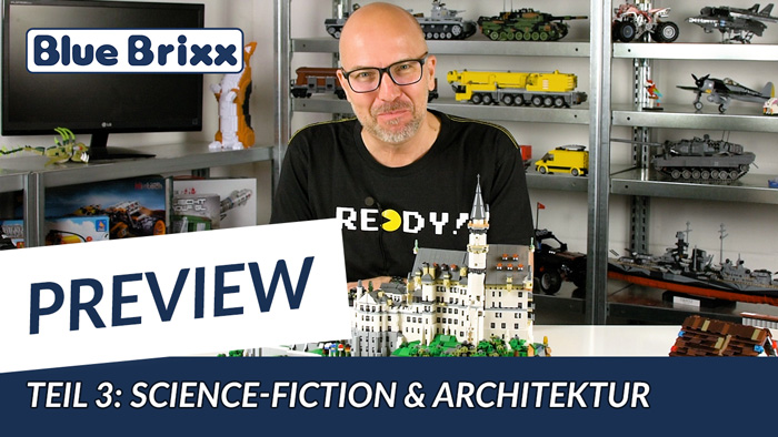 Youtube: Preview-Special April 2020 - Teil 3: Science-Fiction & Architektur @ BlueBrixx