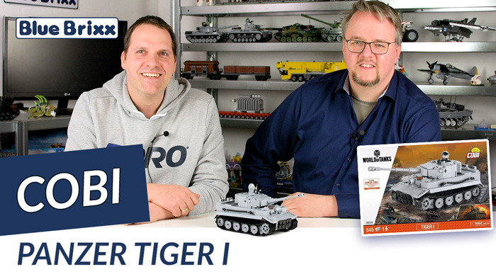 Youtube: Tiger I der World-of-Tanks-Edition von Cobi @ BlueBrixx