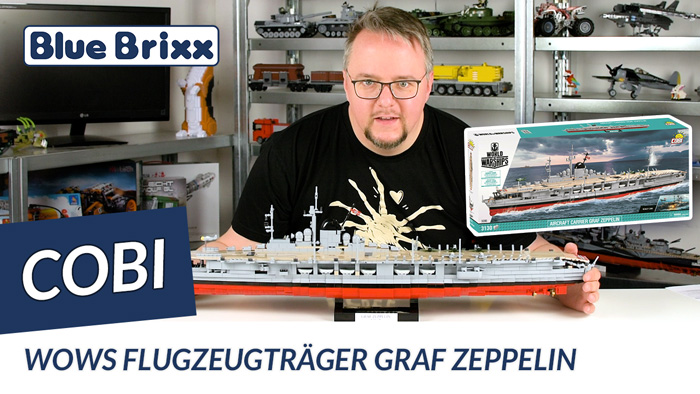 Youtube: Flugzeugträger Graf Zeppelin von Cobi @ BlueBrixx